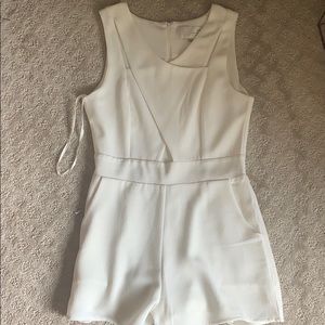 Never worn white romper